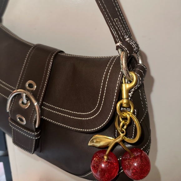 Brown Coach Soho Leather 🍒 - Picture 5 of 9